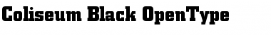 Download Coliseum-Black Font Download Coliseum-Black Font