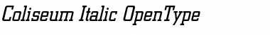 Download Coliseum-Italic Font Download Coliseum-Italic Font
