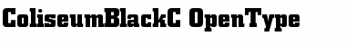 Download ColiseumBlackC Font Download ColiseumBlackC Font