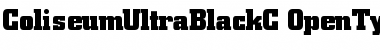 Download ColiseumUltraBlackC Font Download ColiseumUltraBlackC Font