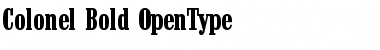 Download Colonel-Bold Font Download Colonel-Bold Font