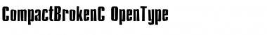 Download CompactBrokenC Font Download CompactBrokenC Font