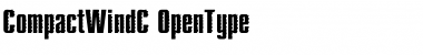 Download CompactWindC Font Download CompactWindC Font