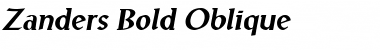 Download Zanders Font Download Zanders Font