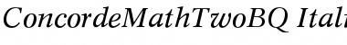 Download Concorde Math 2 BQ Font Download Concorde Math 2 BQ Font