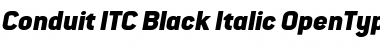 Download Conduit ITC Black Font Download Conduit ITC Black Font