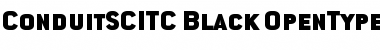 Download ConduitSCITC Font Download ConduitSCITC Font