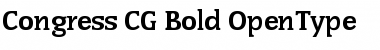 Download Congress CG Font Download Congress CG Font