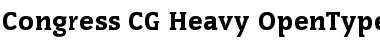 Download Congress CG Heavy Font Download Congress CG Heavy Font