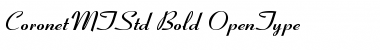 Download Coronet MT Std Bold Font Download Coronet MT Std Bold Font