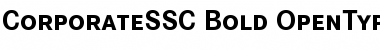 Download CorporateSSC Font Download CorporateSSC Font