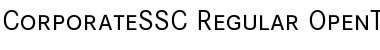 Download Corporate S SC Font Download Corporate S SC Font
