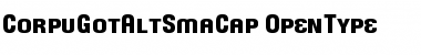 Download CorpuGotAltSmaCap Font Download CorpuGotAltSmaCap Font