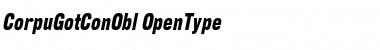 Download CorpuGotConObl Font Download CorpuGotConObl Font