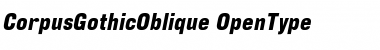 Download CorpusGothicOblique Font Download CorpusGothicOblique Font