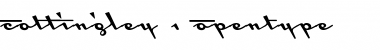 Download Cottingley Font Download Cottingley Font