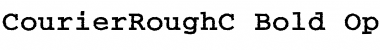 Download CourierRoughC Font Download CourierRoughC Font
