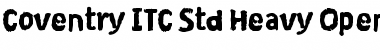 Download Coventry ITC Std Font Download Coventry ITC Std Font
