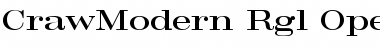 Download CrawModern-Rgl Font Download CrawModern-Rgl Font