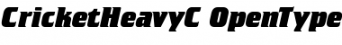 Download CricketHeavyC Font Download CricketHeavyC Font