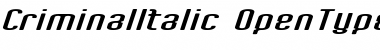 Download CriminalItalic Font Download CriminalItalic Font