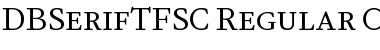 Download DB Serif TF SC Font Download DB Serif TF SC Font