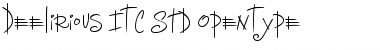 Download Deelirious ITC Std Font Download Deelirious ITC Std Font