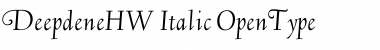Download Deepdene Font Download Deepdene Font
