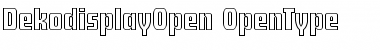 Download DekodisplayOpen Font Download DekodisplayOpen Font