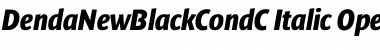 Download DendaNewBlackCondC Font Download DendaNewBlackCondC Font