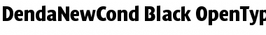 Download DendaNewCond Font Download DendaNewCond Font