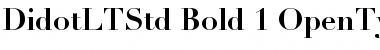 Download Didot LT Std Font Download Didot LT Std Font