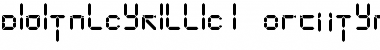 Download DigitalCyrillic1 Font Download DigitalCyrillic1 Font