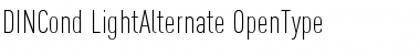 Download DINCond-LightAlternate Font Download DINCond-LightAlternate Font