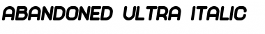 Download Abandoned Font Download Abandoned Font