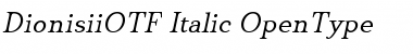 Download DionisiiOTF Font Download DionisiiOTF Font