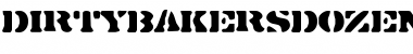 Download DirtyBakersDozen Font Download DirtyBakersDozen Font