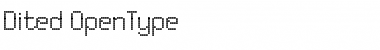 Download Dited Font Download Dited Font
