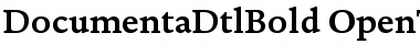 Download Documenta Dtl Bold Font Download Documenta Dtl Bold Font