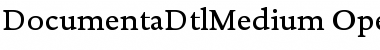 Download Documenta Dtl Medium Font Download Documenta Dtl Medium Font