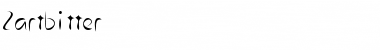 Download Zartbitter Font Download Zartbitter Font