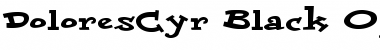 Download DoloresCyr-Black Font Download DoloresCyr-Black Font