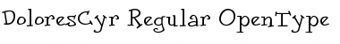 Download DoloresCyr-Regular Font Download DoloresCyr-Regular Font