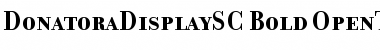 Download DonatoraDisplaySC Font Download DonatoraDisplaySC Font