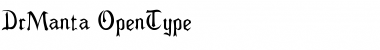 Download DrManta Font Download DrManta Font