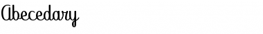 Download Abecedary Font Download Abecedary Font