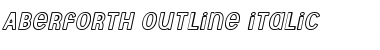 Download Aberforth Outline Italic Font Download Aberforth Outline Italic Font