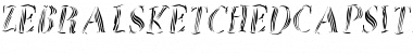 Download ZebralSketchedCaps Font Download ZebralSketchedCaps Font