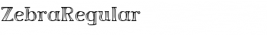 Download ZebraRegular Font Download ZebraRegular Font