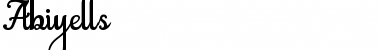 Download abiyells Font Download abiyells Font